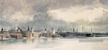  paysage - Quee Thomas Girtin paysage aquarelle